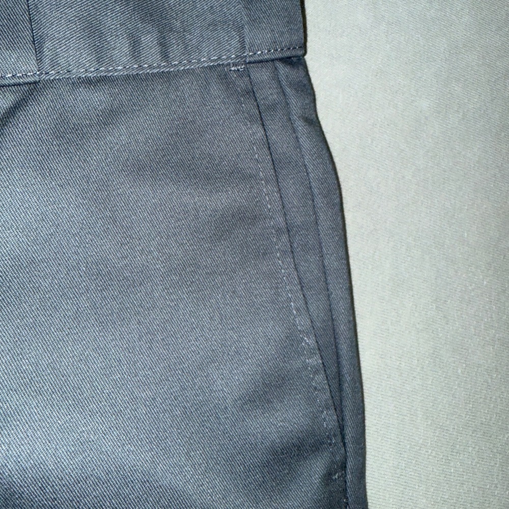 Dickies 874 Original Fit Work Pants Charcoal Grey Mens 30x30 Straight Leg Twill - Picture 3 of 7